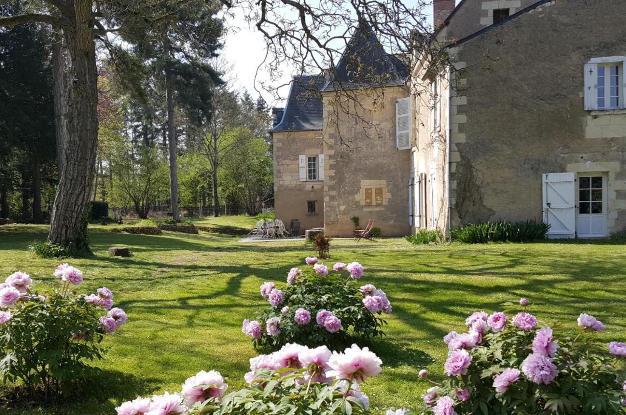 モントルイユ・ベレ Manoir Du Bellay Bed & Breakfast エクステリア 写真